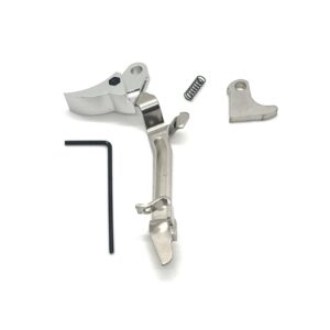 ⚡ New: Buy GLOCK FRT V2 6061 ALUMINUM TRIGGER BAR KIT, SILVER CURVE, GEN 1 2 3 4, 9mm, .40, .357