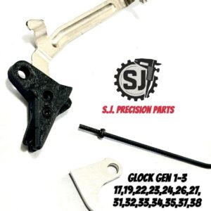 Alternative view of ⚡ New: Buy GLOCK FRT POLYMER V3 BAR GEN 1 2 3 with Safety and Curved Steel Trip for 17 19 22 26 27